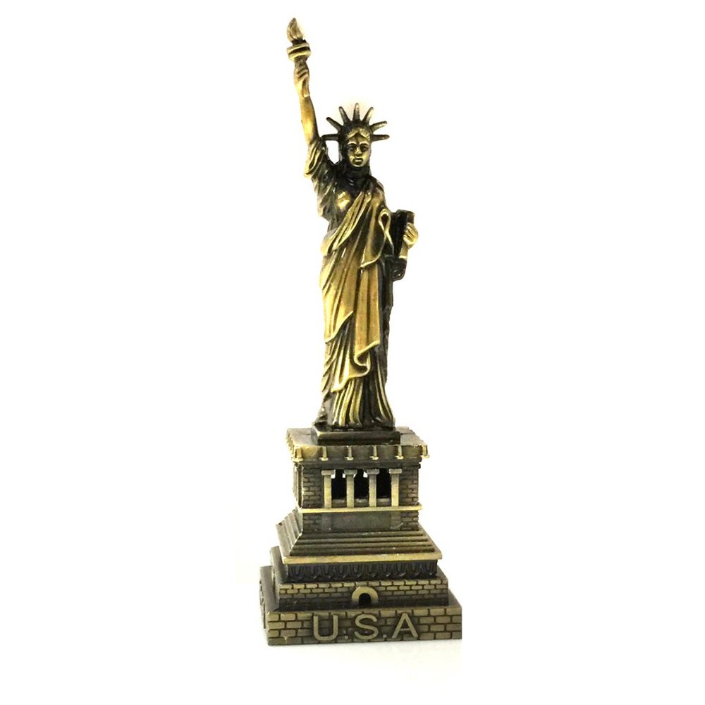 7" Metal Statue Statue of Liberty Souvenir Décor Model Decoration 7 inches